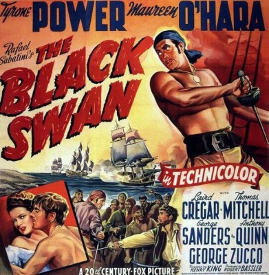 Sindsro mode teknisk Tyrone Power in The Black Swan (1942)