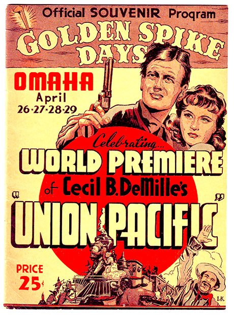 Union Pacific Barbara Stanwyck  vintage movie poster print 