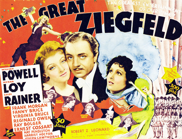 William Powell Luise Rainer Myrna Loy The Great Ziegfeld 8x10 Photo #4 