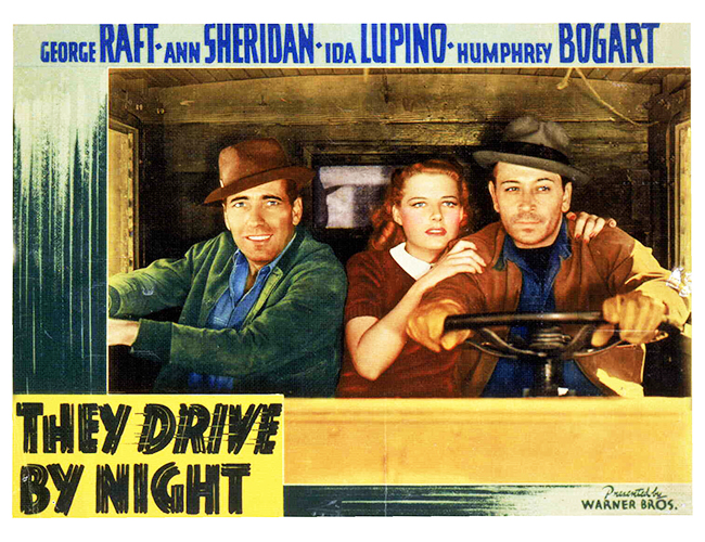 They Drive by Night 11x17 Mini Poster Humphrey Bogart George Raft Ann Sheridan 