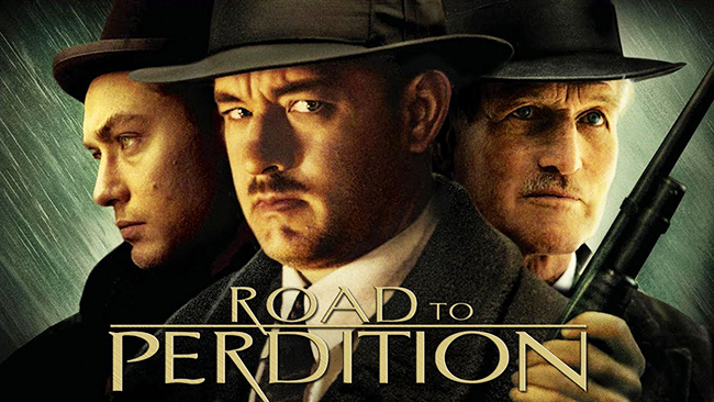 Paul Newman stars with Tom Hanks in &quot;Road to Perdition&quot; (2002)